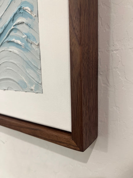 Handcrafted abstract canvas art
