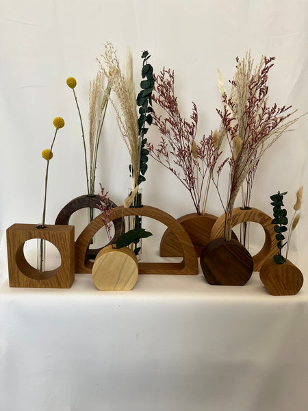 Square eclipse plant vase